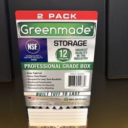 Greenmade Storage 12 Gallon Container