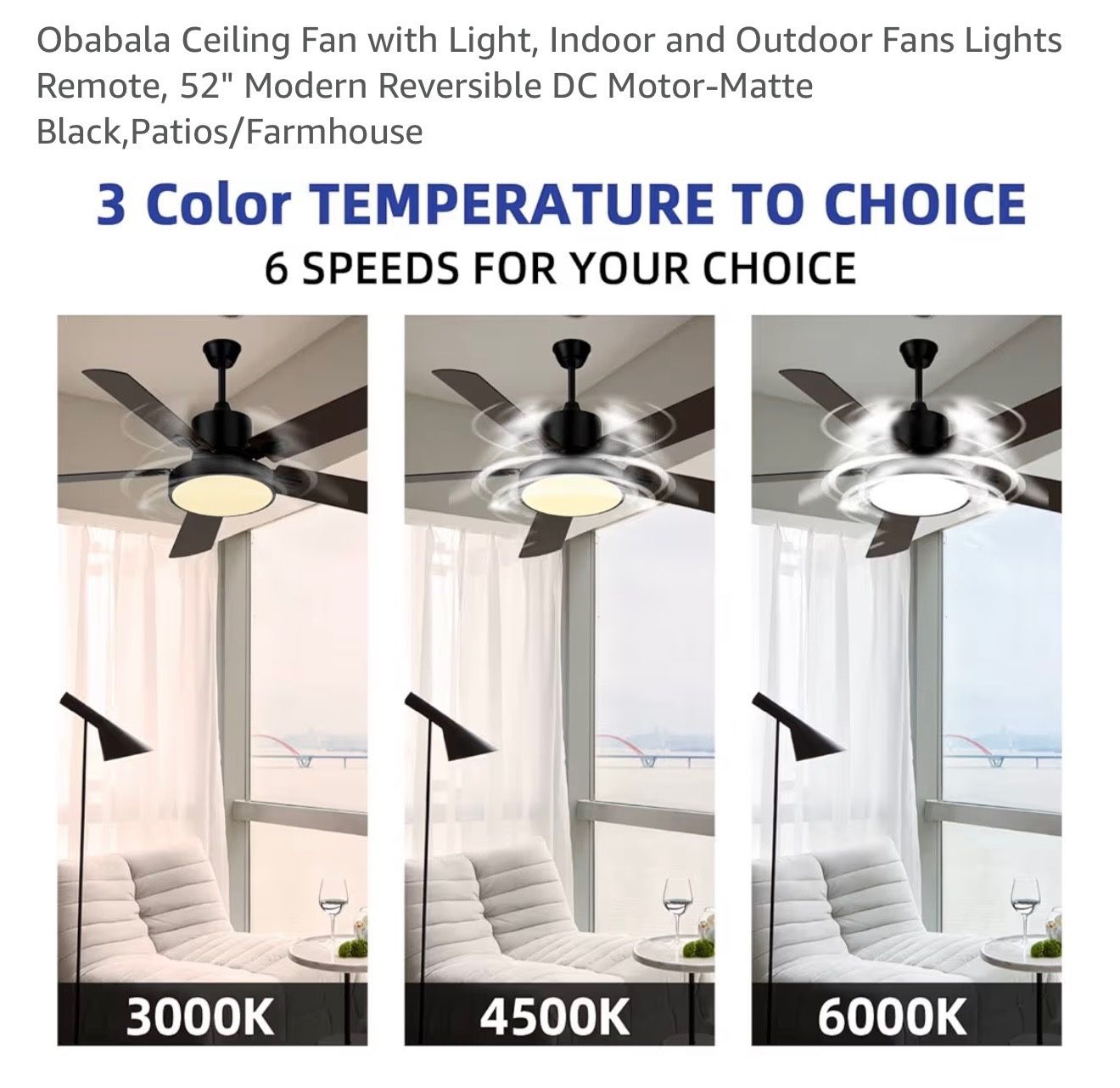 Ceiling Fan With Lights