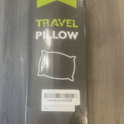 Small Shredded Memory Foam Pillow, Camping Pillow Travel Pillow