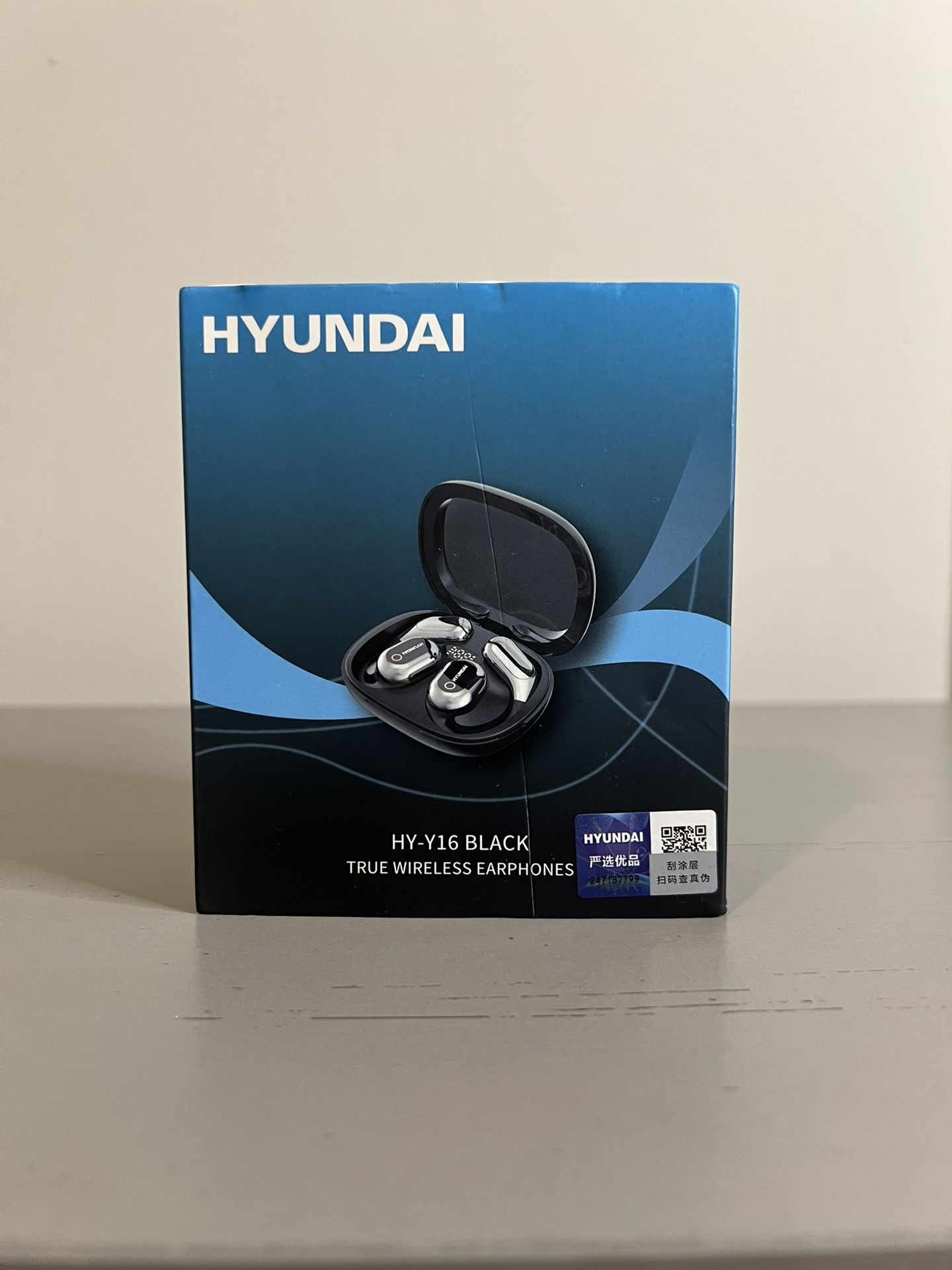 Hyundai True Wireless Earphones HY-Y16 BLACK (BRAND NEW)