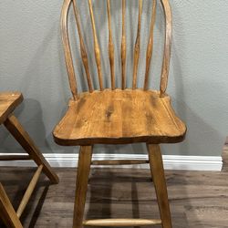 Wood Bar Stools