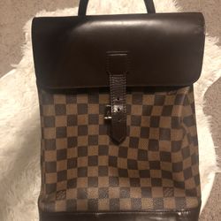 Louis Vuitton Damier Ebene Soho Backpack $1300 Obo