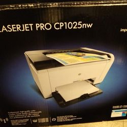 LaserJet Pro CP1025nw Wireless Printer