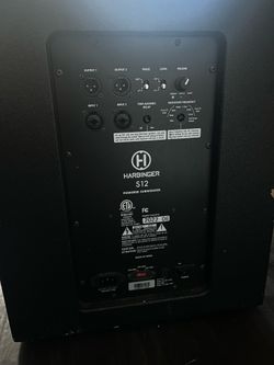 harbinger subwoofer 12 inch