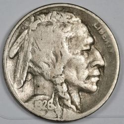 1926 Buffalo Nickel 