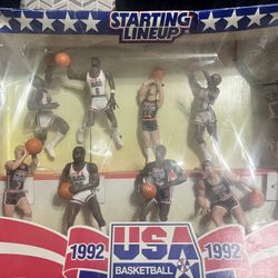 Team USA Line Up Figurines