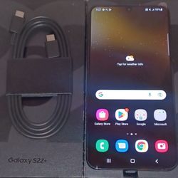 SAMSUNG GALAXY S22 PLUS 5G 128GB ANDROID NEW IN BOX UNLOCKED FOR T-MOBILE METRO AT&T CRICKET TELCEL MEXICO TIGO CLARO MOVISTAR BELIZE AFRICA A16 A15 