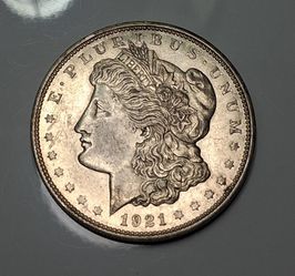 1921 D Morgan Silver Dollar