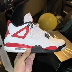 Jordan 4 “red Cement” Size 13