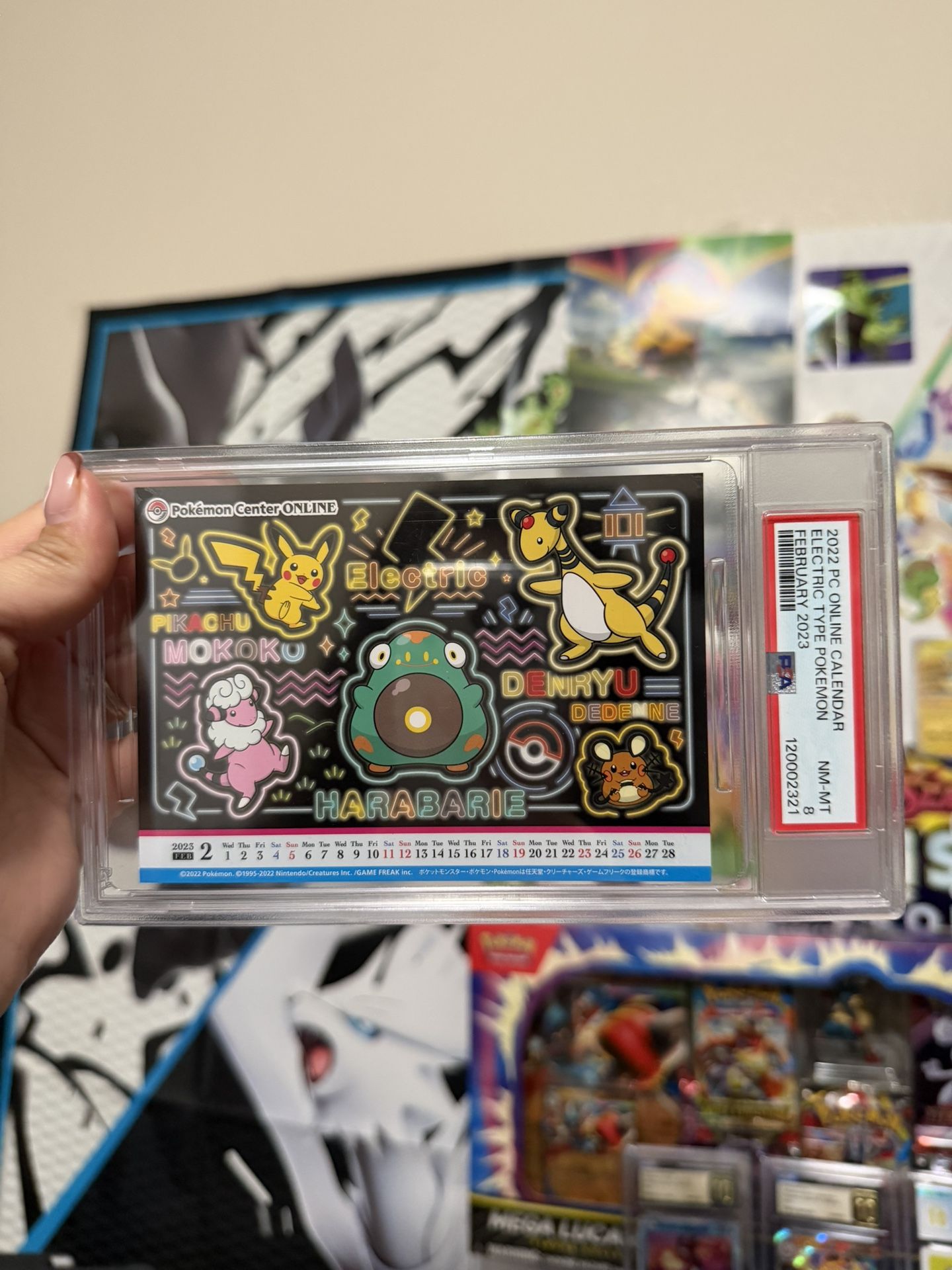 Pokemon Slab PSA 8