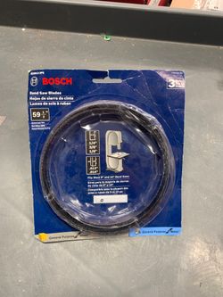 Bosch Band Saw Blades 59 - 1/2”. 3 pcs