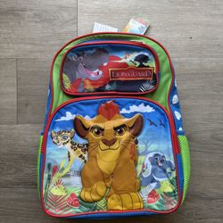 Boy Lion 🦁 King Backpack 🎒 Brand New 
