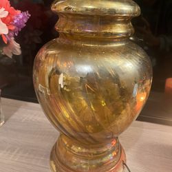 Beautiful Antique Glass Lamp