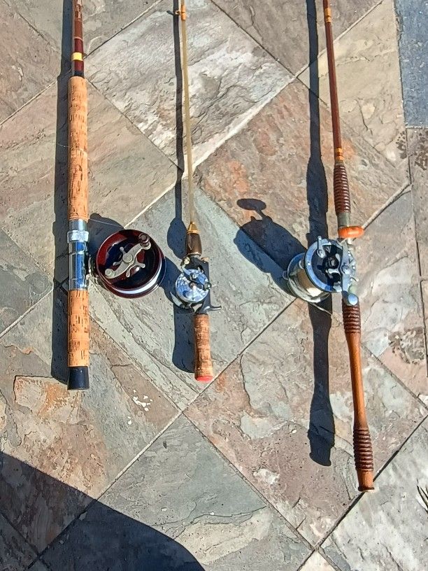 Antique Fishing Rods And Reels