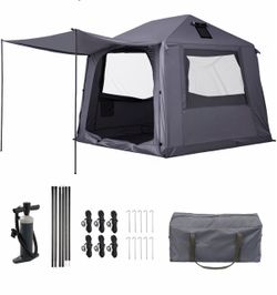 New black 48" heavy duty metal portable dog kennel cage with wheels