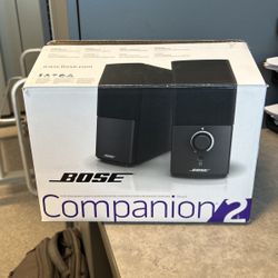 Bose Companion 2 Computer Speakers (NEW IN BOX)