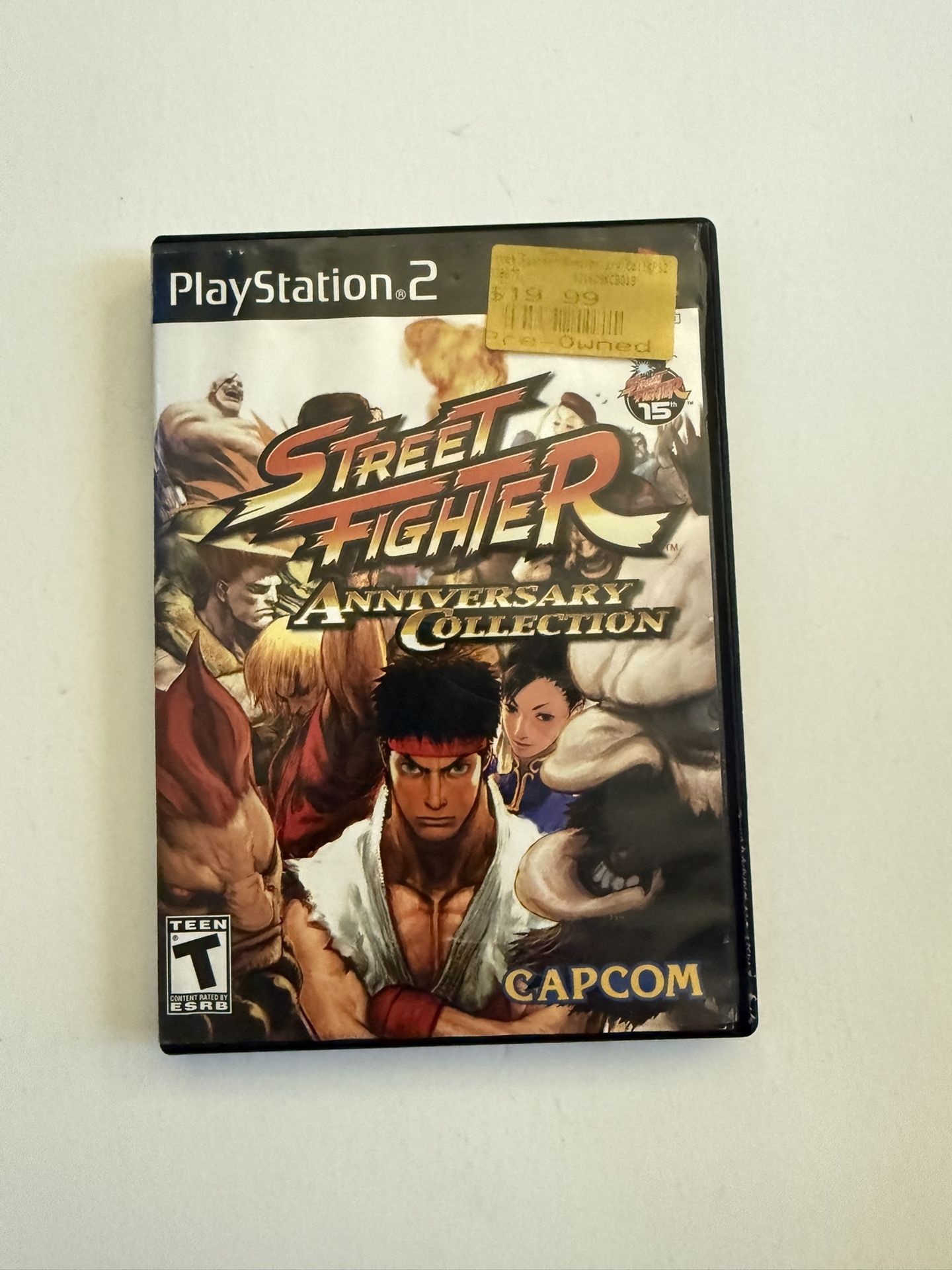 Street Fighter Anniversary Collection PS2