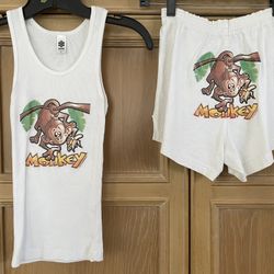 NEW Women’s Monkey Tank Top & Shorts