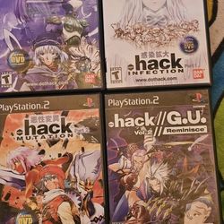 Dot. Hack Games For Playstation 2
