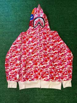 Men’s A bathing Ape Pink hoodie XL