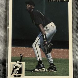 Michael Jordan Baseball Card 