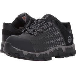 Womans 7.5 Timberland Steel Toe Blk. Work Shoes