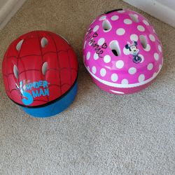 Kids bike helmets $10 each Still available 26xx Willits Rd