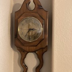 Maple Wall Clock 