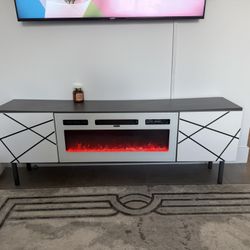 Fireplace TV Console