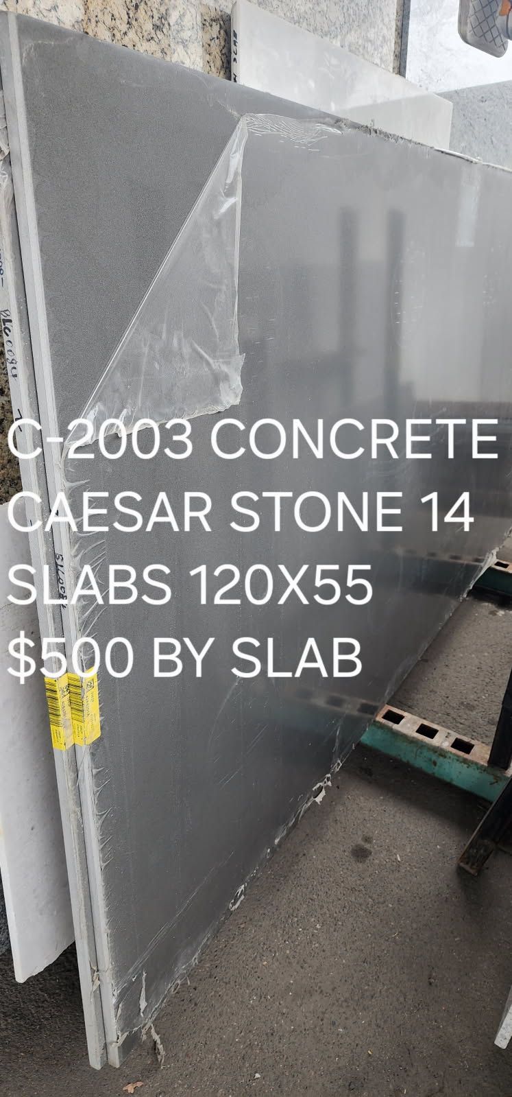 120x55 Concrete Caesar Stone 