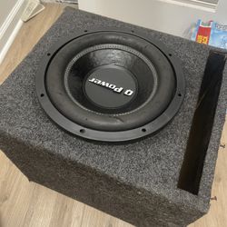 12 Inch Q Power Subwoofer With Box
