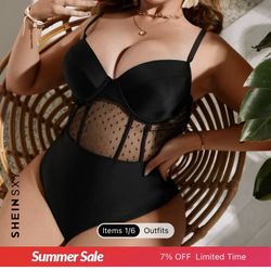 New Plus Size Swimsuit