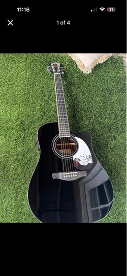 electric acoustic guitar