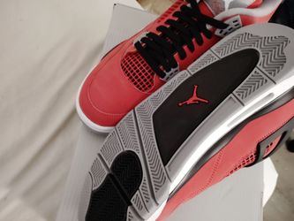 Size 12 red Jordan turos with receipt
