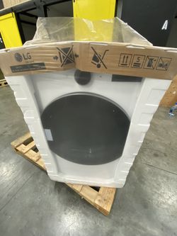 27 Inch Electric Smart Dryer with 7.4 cu. ft. Capacity, 23 Dry Cycles, 11 Dry Options, Digital Dial Control, LCD Display, and Touch Button Controls: W