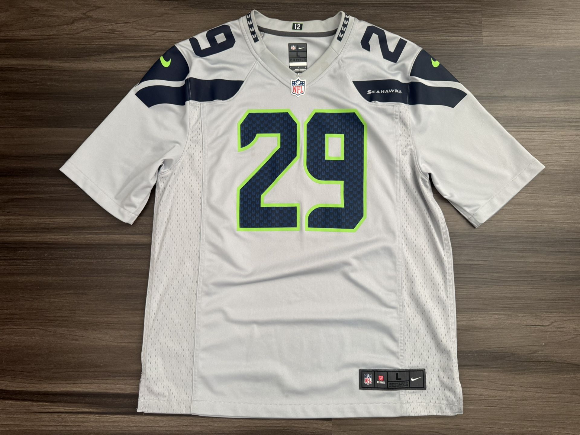 Nike Seattle Seahawks Earl Thomas III #29 NFL Alternate Player Game Jersey Sz L 