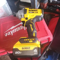 Dewalt 20v Xr 1/2" Mid-torque new Impact Wrench 4.0 battery only firm Price/precio Firme 🛑