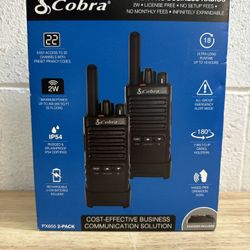 Cobra Pro Business 2W FRS Walkie Talkie PX655