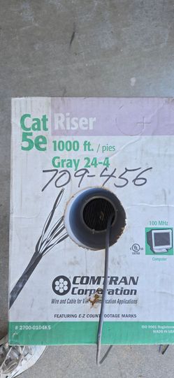 Cat 5 internet wire 400ft