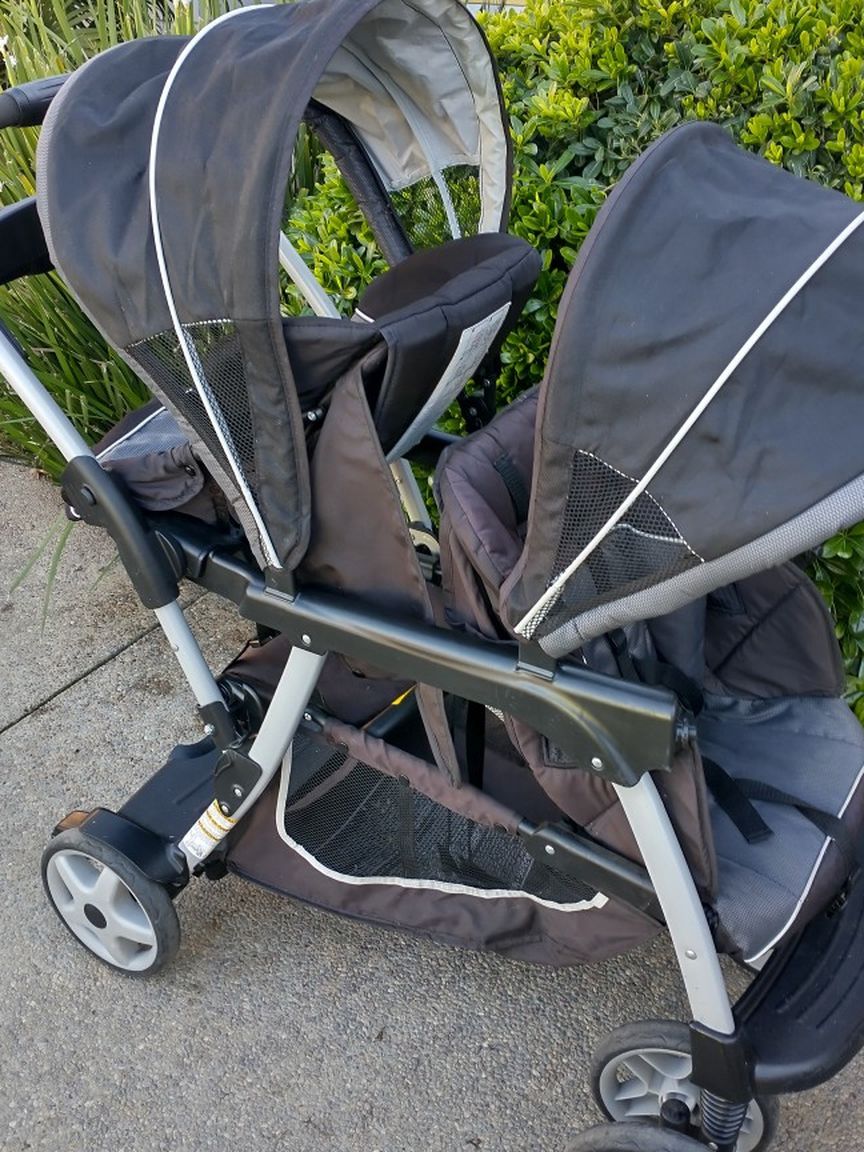 Like New Graco Double Child Stroller
