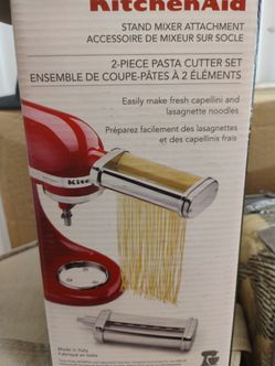 New kitchenAid Pasta attachments