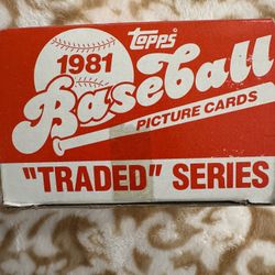1981 Topps Traded Set, 1(contact info removed) Fleer Updated  and 1986 Donruss Highlights set