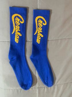 Crenshaw Socks - Royal/Gold