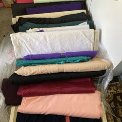 Fabric and other sewing supplies 