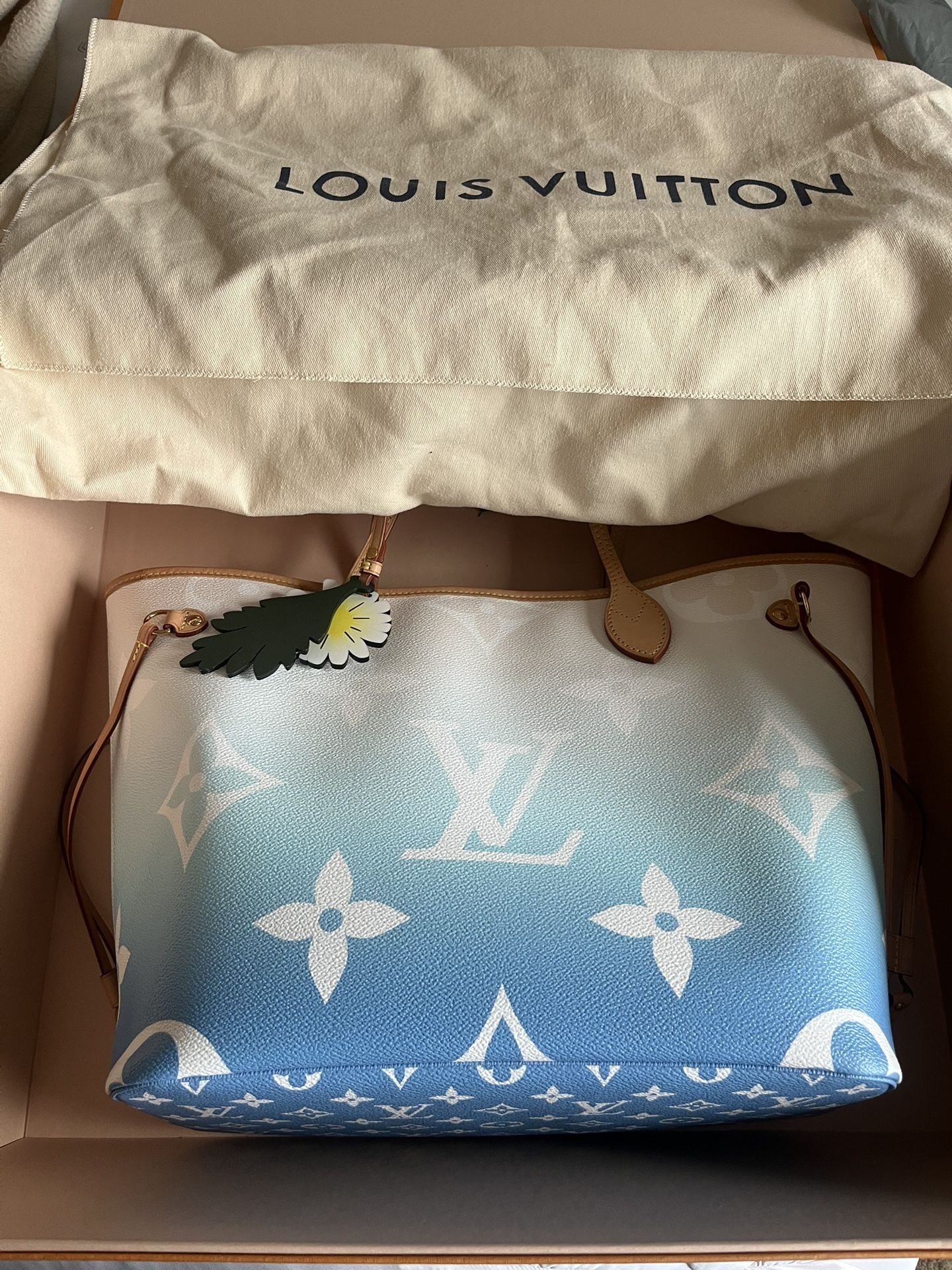 Louis Vuitton Blue Bag