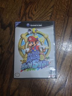 Super Mario Sunshine Gamecube 2002 Original CIB Black Label