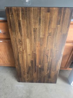 Butcher block top 42x26