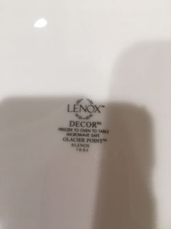 Lenox Decor Glacier Point 12”Plate