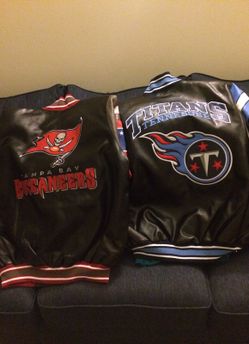 Nfl jackets large 2 for 100
