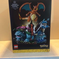 Lego Pokémon Venusaur, Charizard and Blastoise